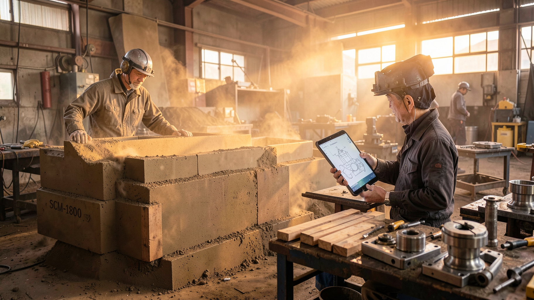 大型鋳造用砂型3Dプリンタ「SCM-1800」が変える試作と少量生産の現場